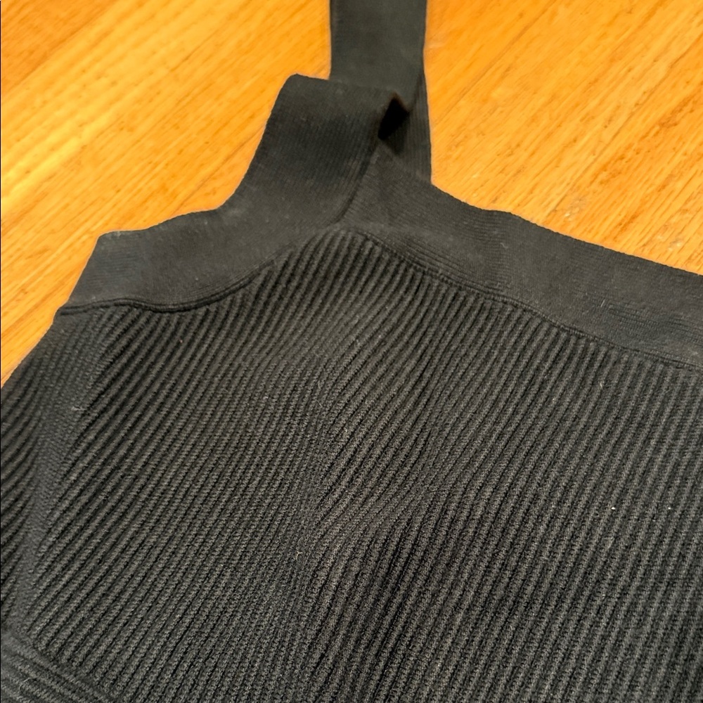 Abercrombie & Fitch Black Ribbed Tank Top - Picture 3 of 5